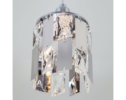 Подвесной светильник Scoppio 50101/1 хром Eurosvet