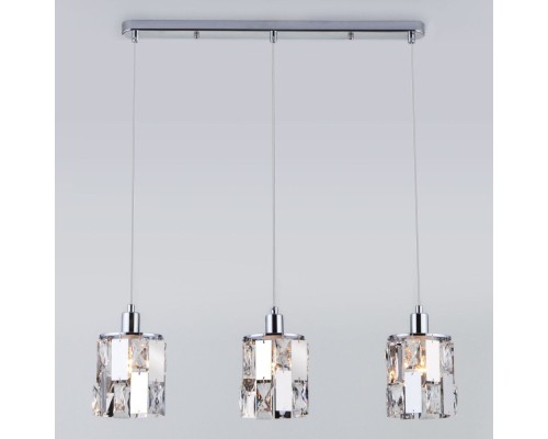 Подвесной светильник Scoppio 50101/3 хром Eurosvet