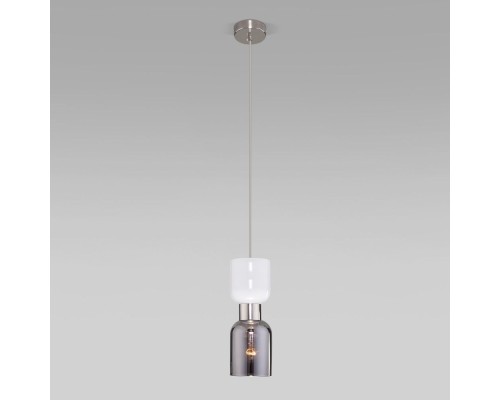 Подвесной светильник Tandem 50118/1 никель Eurosvet