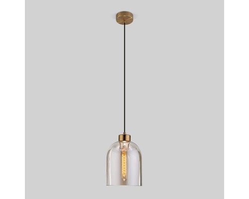 Подвесной светильник Tandem 50119/1 латунь Eurosvet