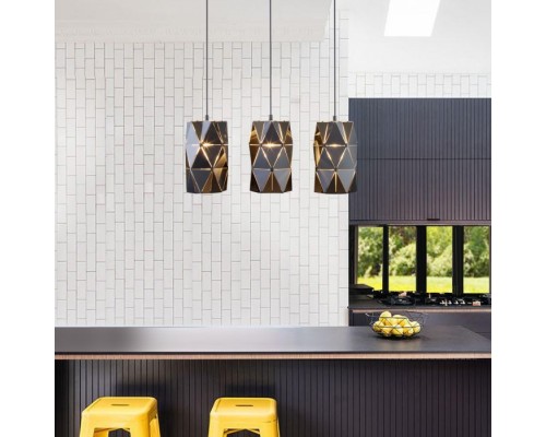 Подвесной светильник Reprise 50145/3 черный Eurosvet