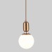 Подвесной светильник Bubble 50151/1 латунь Eurosvet