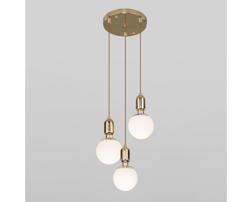 Подвесной светильник Bubble 50151/3 золото Eurosvet