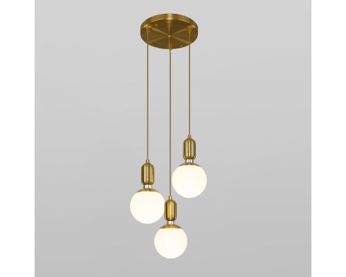 Подвесной светильник Bubble 50151/3 латунь Eurosvet