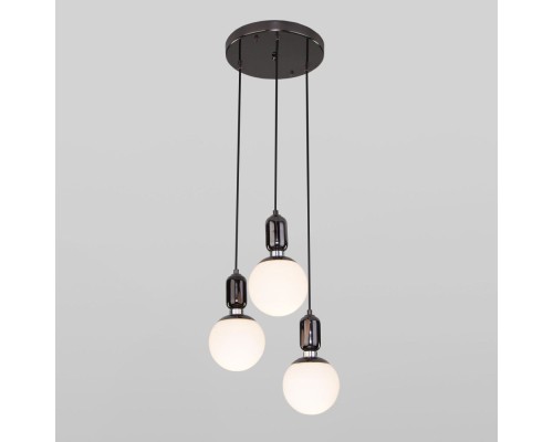 Подвесной светильник Bubble 50151/3 черный жемчуг Eurosvet