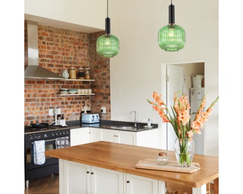 Подвесной светильник Bravo 50182/1 зеленый Eurosvet