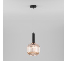 Подвесной светильник Bravo 50182/1 янтарь Eurosvet