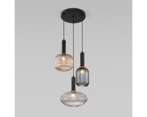 Подвесной светильник Bravo 50183/3 черный Eurosvet