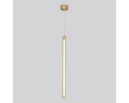 Подвесной светильник Strong 50189/1 LED матовое золото Eurosvet