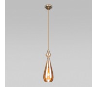 Подвесной светильник Ilario 50202/1 янтарный Eurosvet