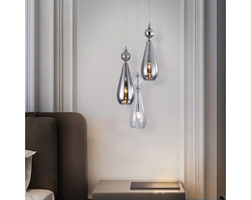 Подвесной светильник Ilario 50202/3 хром Eurosvet