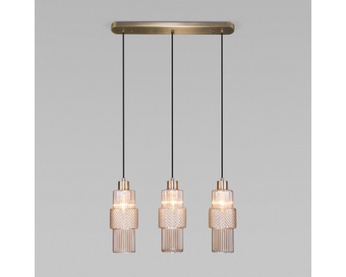 Подвесной светильник Soho 50209/3 бронза Eurosvet