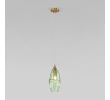 Подвесной светильник Lotus 50222/1 зеленый Eurosvet