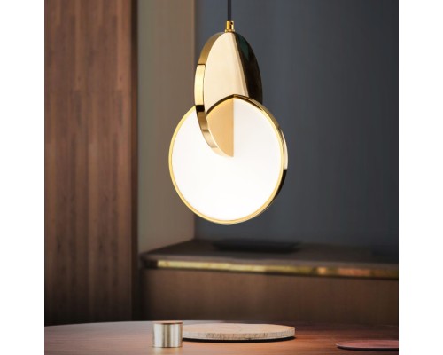 Подвесной светильник Lang 50225/1 LED золото Eurosvet