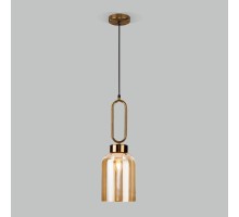 Подвесной светильник Flou 50229/1 янтарный Eurosvet