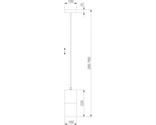 Подвесной светильник Hosk 50233/1 серебро Eurosvet