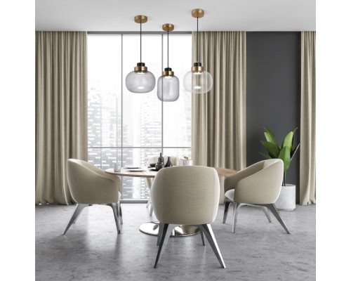 Подвесной светильник Jeffry 50240/1 LED прозрачный Eurosvet