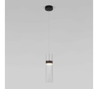 Подвесной светильник Lumen 50244/1 LED черный/прозрачный Eurosvet