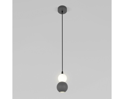 Подвесной светильник Polar 50250/1 LED серый Eurosvet