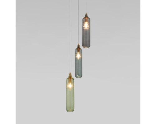 Подвесной светильник Siesta 50252/3 латунь Eurosvet