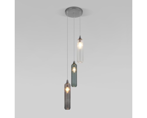 Подвесной светильник Siesta 50252/3 хром Eurosvet