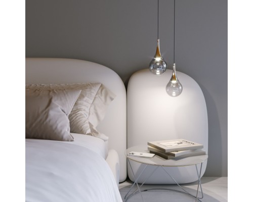 Подвесной светильник Adour 50256/1 LED дымчатый Eurosvet