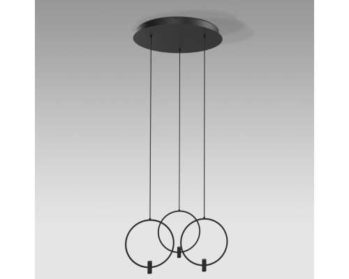 Подвесной светильник Layla 50257/3 LED черный Eurosvet