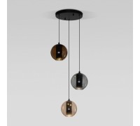 Подвесной светильник Cobble 50258/3 LED дымчатый/ бежевый/ шоколад Eurosvet