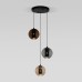 Подвесной светильник Cobble 50258/3 LED дымчатый/ бежевый/ шоколад Eurosvet