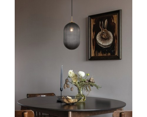 Подвесной светильник Gem 50261/1 темно-серый Eurosvet