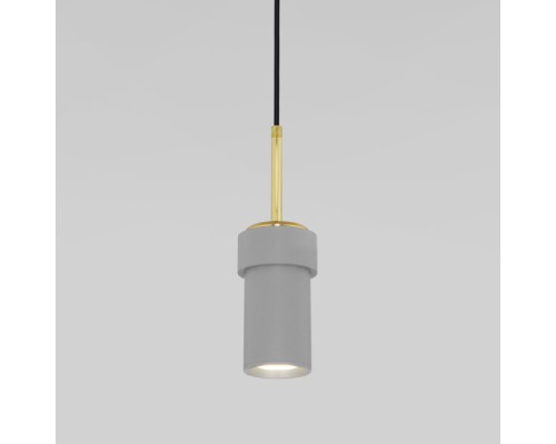 Подвесной светильник Pebble 50264/1 серый Eurosvet