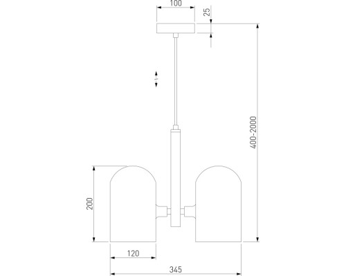Подвесная люстра Bambola 50357/3 латунь Eurosvet