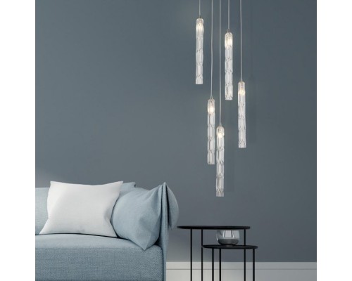 Подвесной светильник Lynn 50381/5 хром Eurosvet