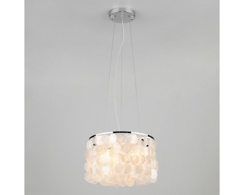 Подвесная люстра 60005-3535 60005/3 хром / перламутр Eurosvet