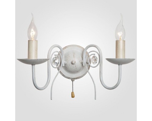 Бра Tomas 60018/2 белый с золотом Eurosvet