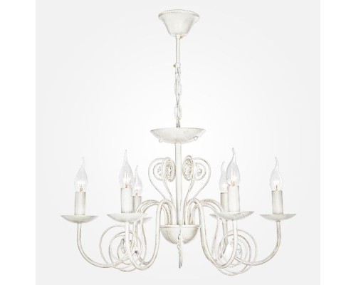 Подвесная люстра Tomas 60018/6 белый с золотом Eurosvet