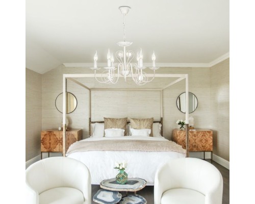 Подвесная люстра Tomas 60018/6 белый с золотом Eurosvet