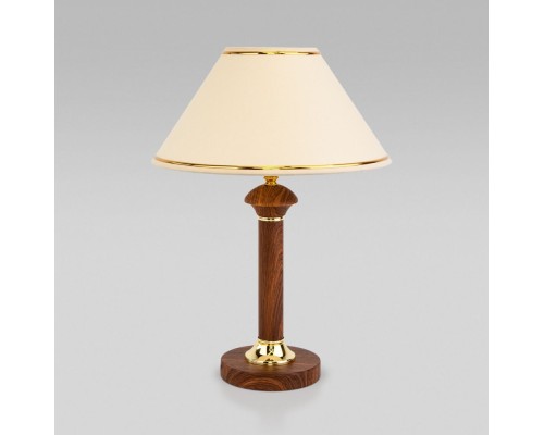 Настольная лампа Lorenzo 60019/1 орех Eurosvet