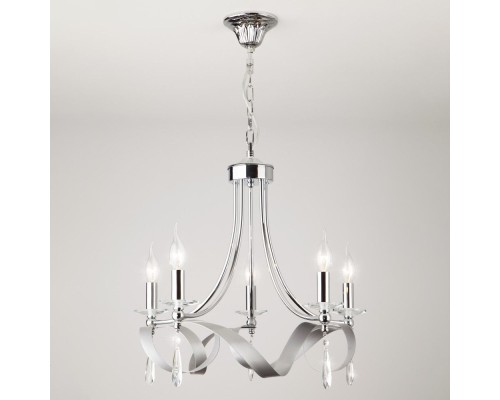 Подвесная люстра Adelia 60064/5 хром Eurosvet