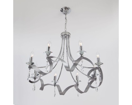 Подвесная люстра Adelia 60064/8 хром Eurosvet