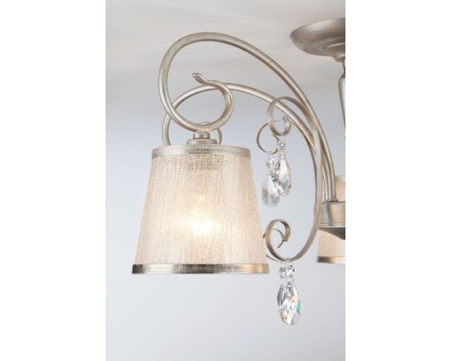 Потолочная люстра Liona 60065/5 серебро Eurosvet