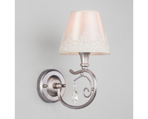 Бра Incanto 60069/1 серебро Eurosvet