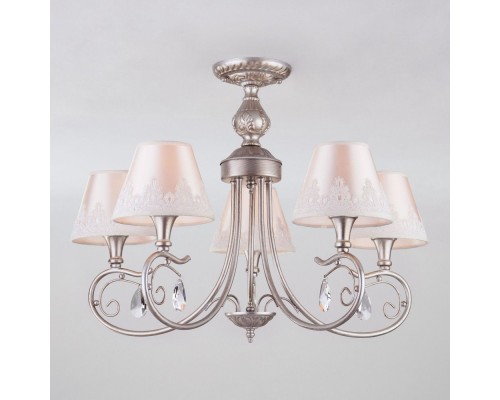 Потолочная люстра Incanto 60069/5 серебро Eurosvet