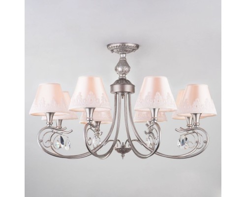 Потолочная люстра Incanto 60069/8 серебро Eurosvet