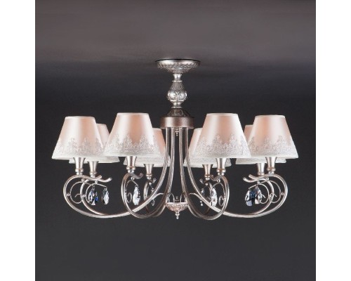 Потолочная люстра Incanto 60069/8 серебро Eurosvet