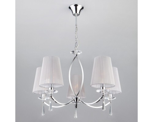 Подвесная люстра Valery 60079/5 хром Eurosvet