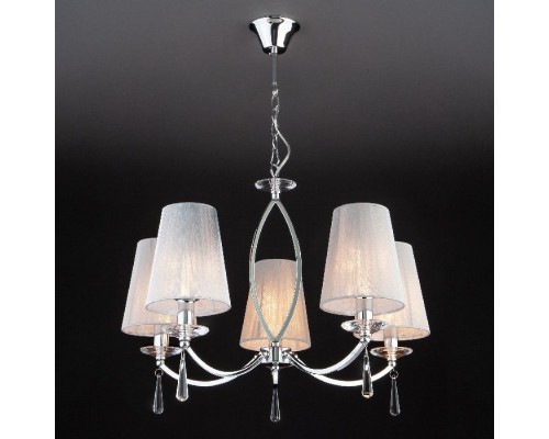 Подвесная люстра Valery 60079/5 хром Eurosvet