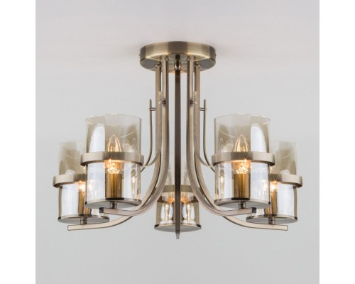 Потолочная люстра Coppa 60085/5 античная бронза Eurosvet