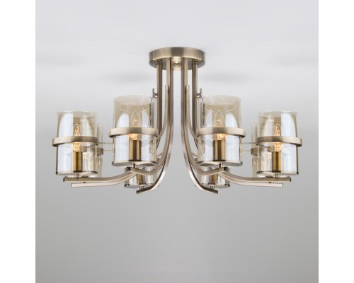 Потолочная люстра Coppa 60085/8 античная бронза Eurosvet