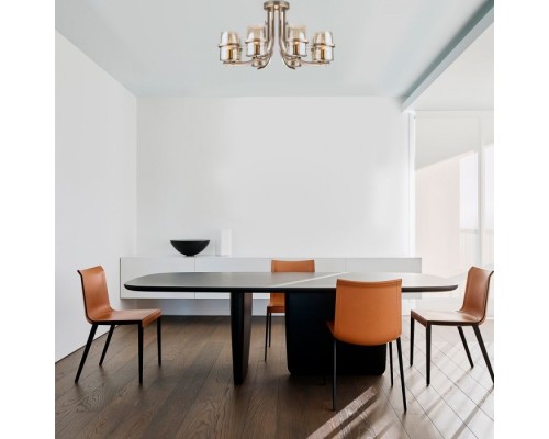 Потолочная люстра Coppa 60085/8 античная бронза Eurosvet